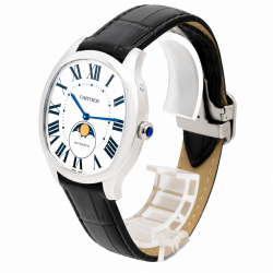 Cartier Drive 41MM WSNM0008 Moonphase White Dial Watch